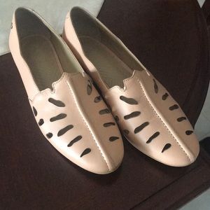 Leather hand made shoes